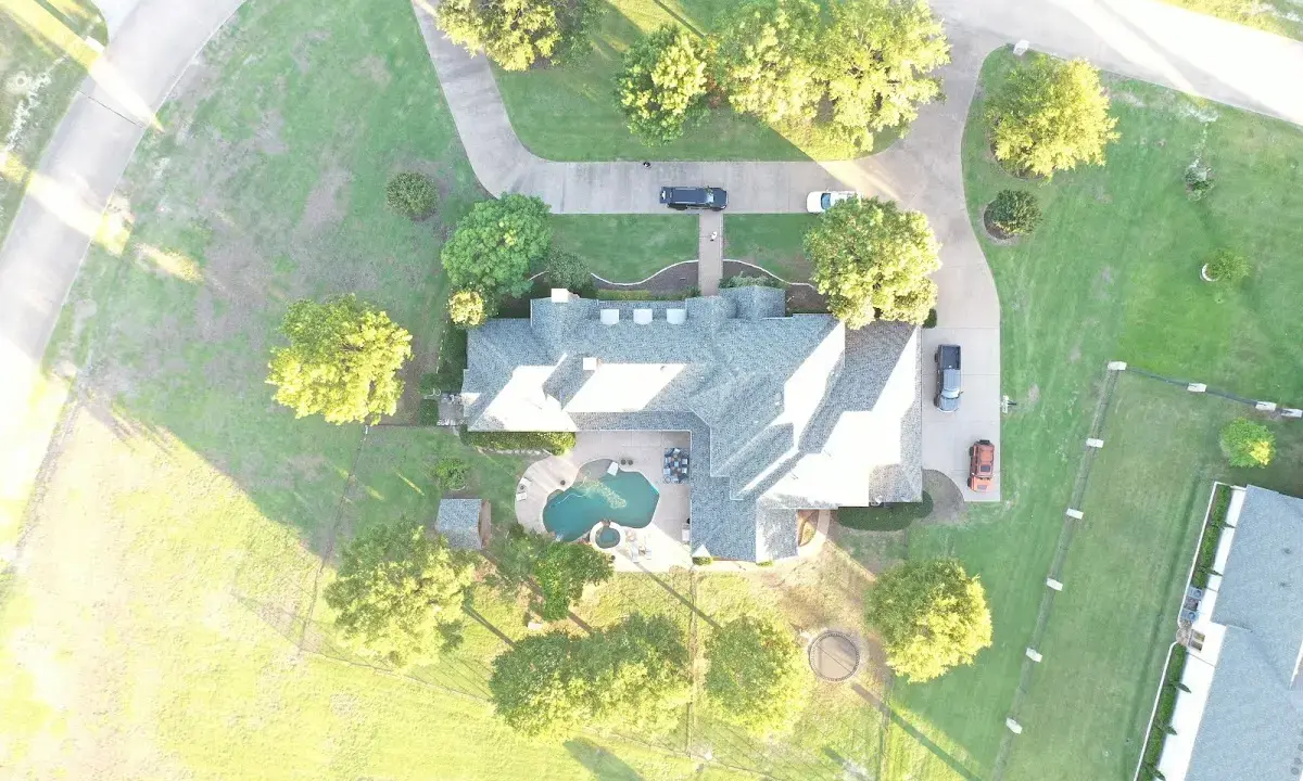 New shingle roof installation on a home in Inkster